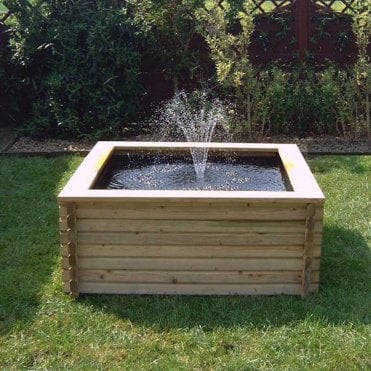 60 Gallon Square Pond With Pump Option