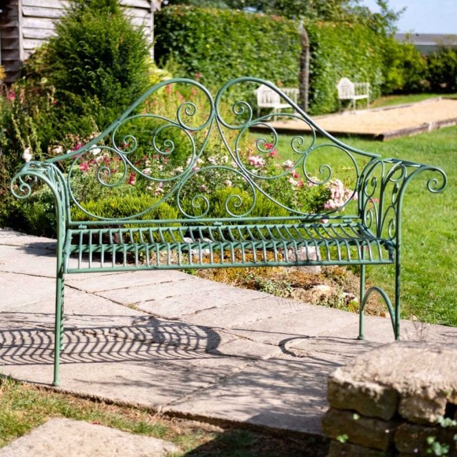 Ascalon Heritage Green Bench