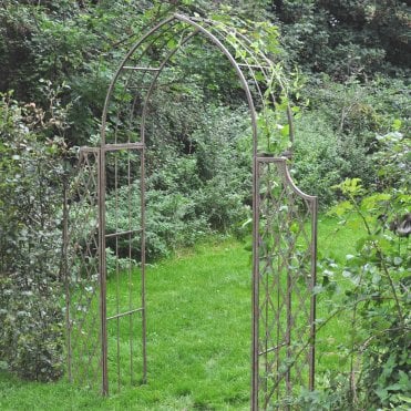 Lattice Arch With Side Panels