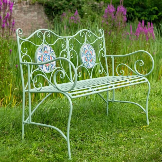 Ascalon Mosaic Bench