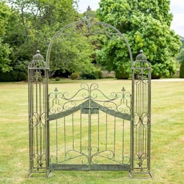 Vintage Arch With Gates