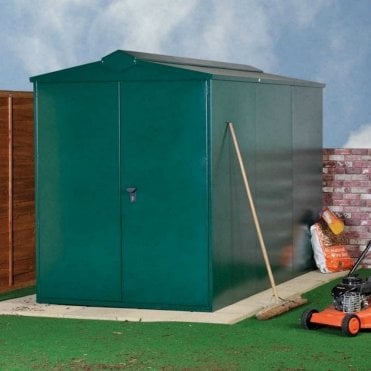Centurion P2 Metal Shed 5X14 - Police Approved