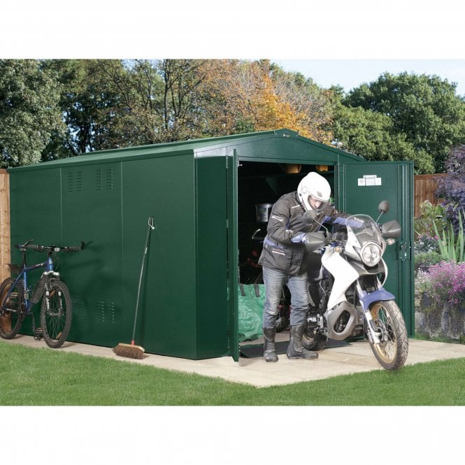 Asgard Gladiator Motorbike Garage Plus 7X11 - Police Approved