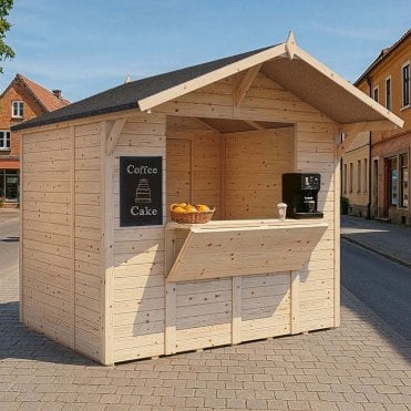 Tongue & Groove Market Stall / Kiosk 8x6