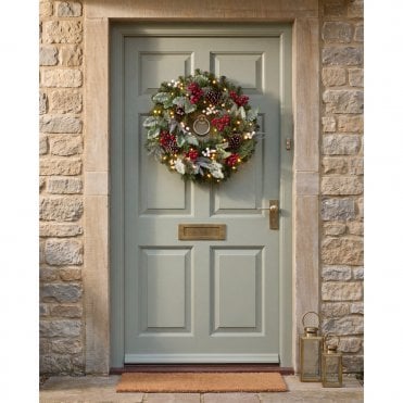 Argento Christmas Wreath
