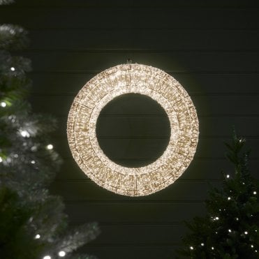 Christmas LED 90cm Wreath