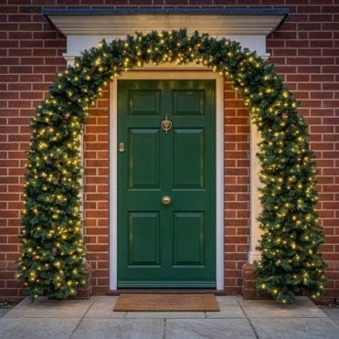 Horseshoe Arch With Warm White LEDs