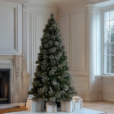Iced Pine Christmas Tree