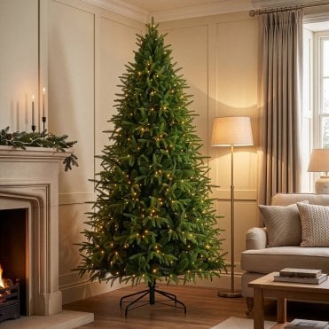 North Ridge Fir 7.5ft Christmas Tree with Warm White LEDs