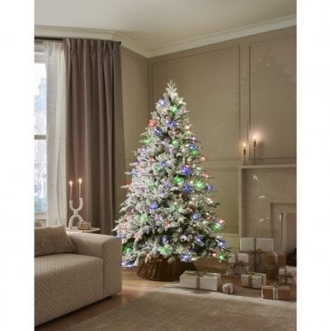 Snowy Winterfold Fir Christmas Tree