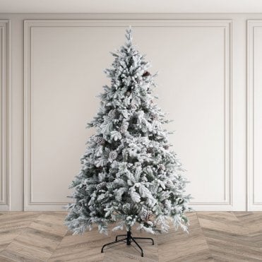 Snowy Winterfold Fir Tree