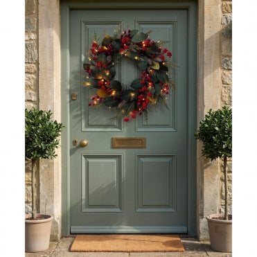 Winter Glade Prelit Christmas Wreath