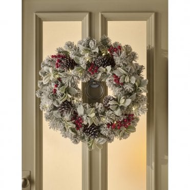 Winter Solstice Prelit Wreath