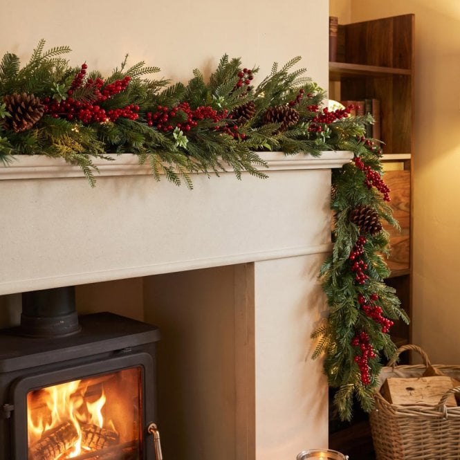 BOSK Yuletide Forest 6ft Garland