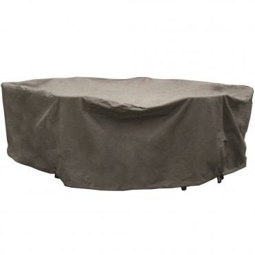 220 x 145cm Elliptical Table Set Cover