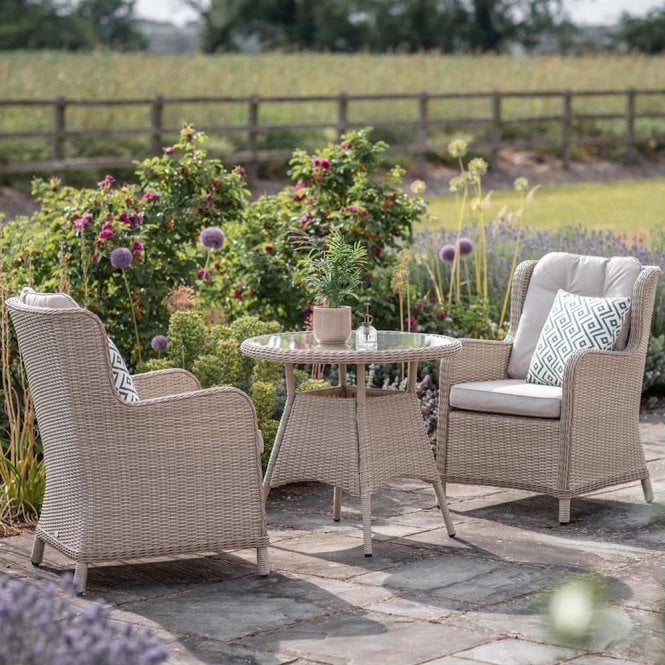 Bramblecrest Chedworth Bistro Set - Sandstone