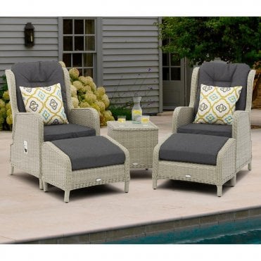 Chedworth Recliner Set - Dove Grey
