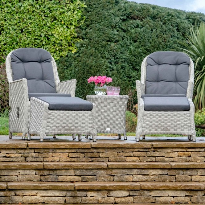 Bramblecrest Monterey Recliner Set - Dove Grey
