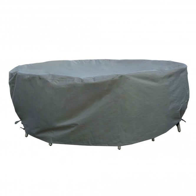 Bramblecrest Rattan 6 Seat Round Dining Set Cover