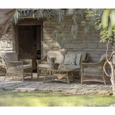 Rosemoor RHS 2 Seat Sofa with 2 Sofa Chairs and Rectangle Coffee Table