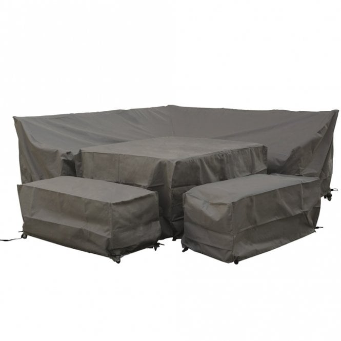 Bramblecrest Square Corner Sofa Set Covers - Khaki