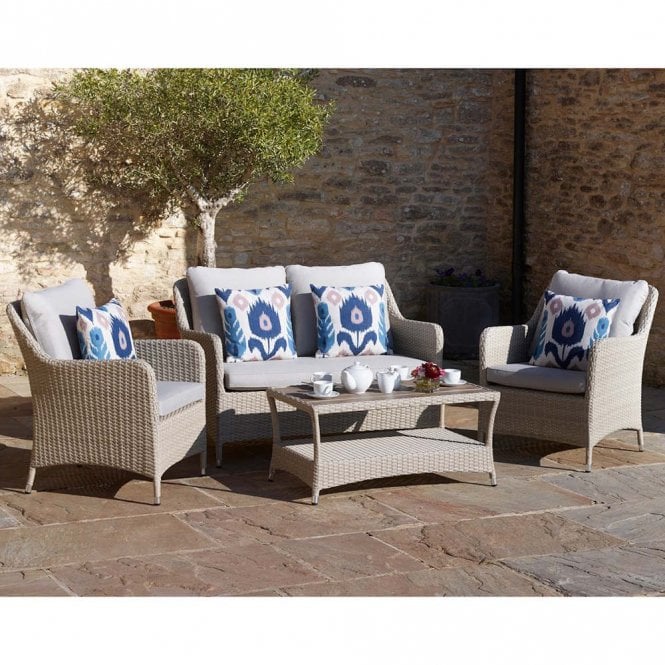 Bramblecrest Tetbury 2 Seat Sofa Set - Nutmeg