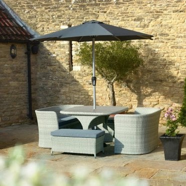 Tetbury 8 Seat Balcony Set - Cloud