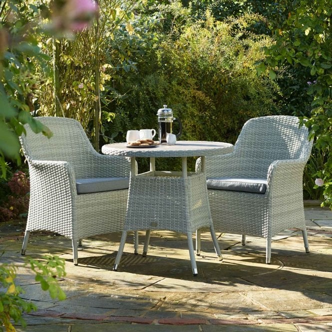 Bramblecrest Tetbury Bistro Set - Cloud