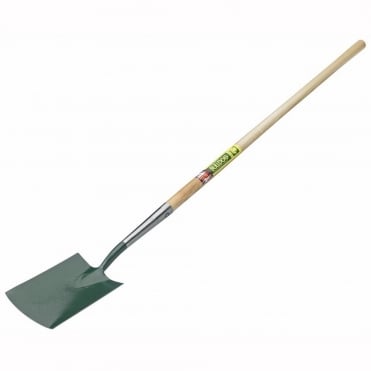 Premier Digging Spade with Long Plain Handle