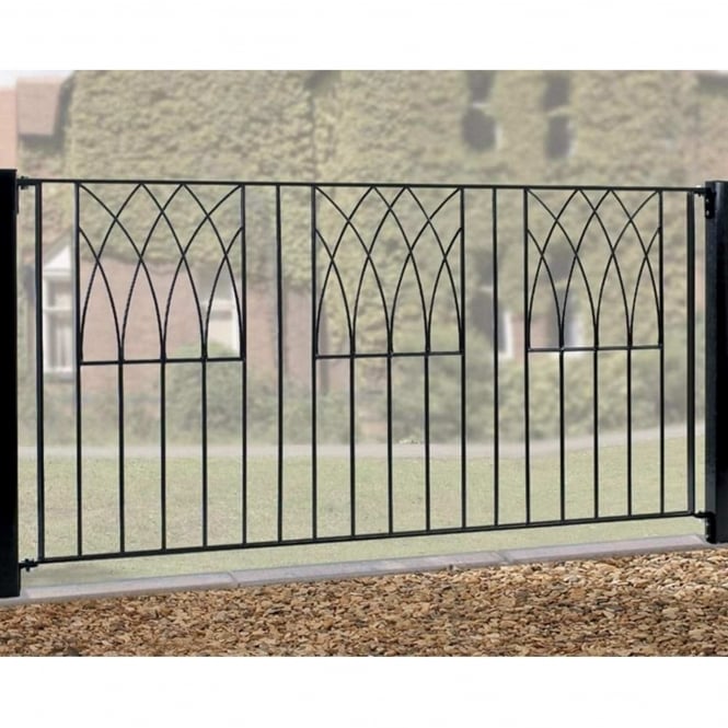 Burbage Abbey Modern Fence Panel