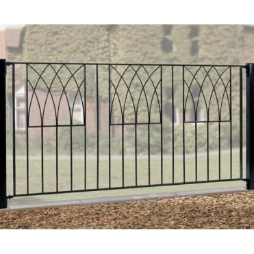 Abbey Modern Fence Panel