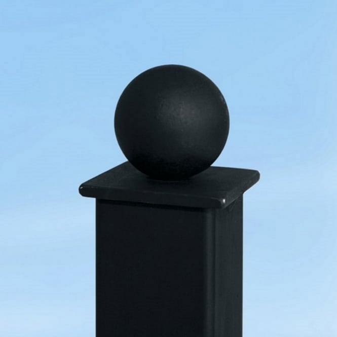 Burbage Ball Top Concrete-In Tall Metal Post 2.35m