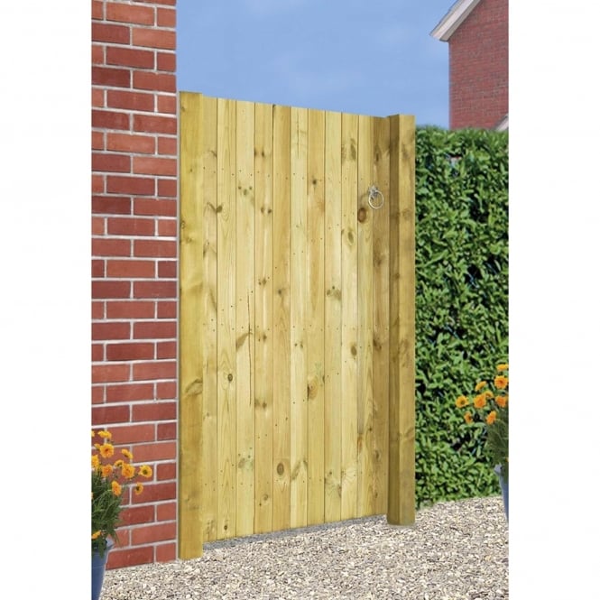 Burbage Carlton Square Top Wooden Gate