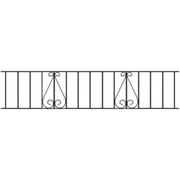 Classic Scroll Railing