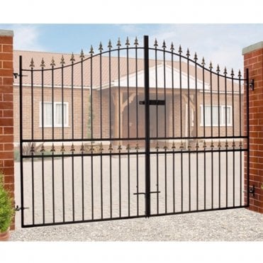 Corfe Tall Bow Top Double Estate Gate