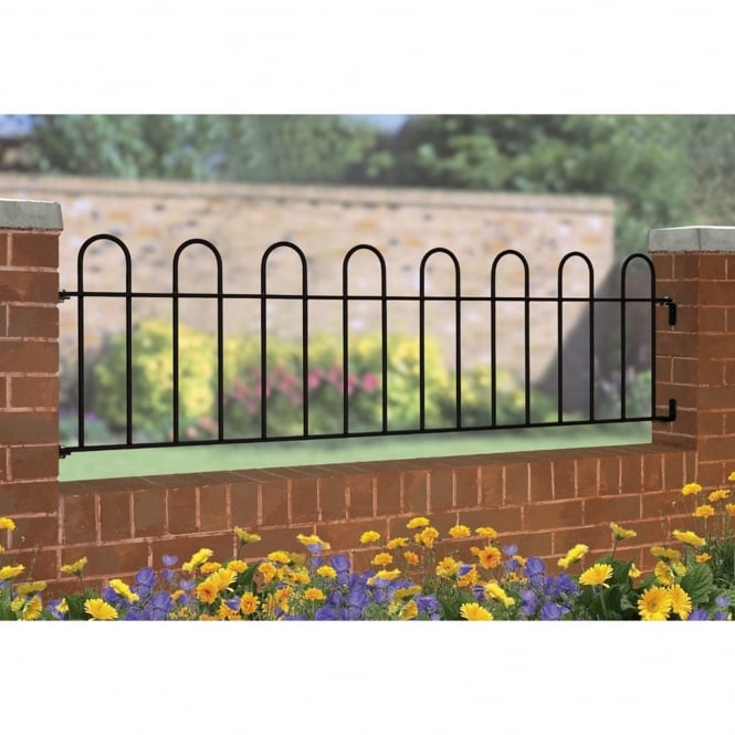 Burbage Court Hoop Top Railing