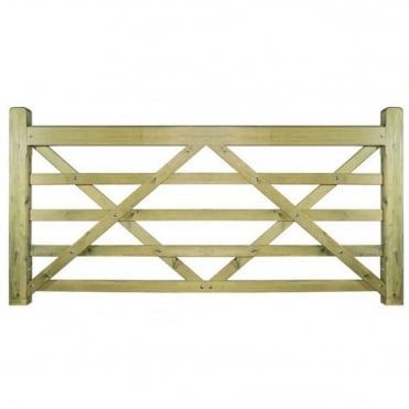Evington Wooden Farm/Field Style Gate