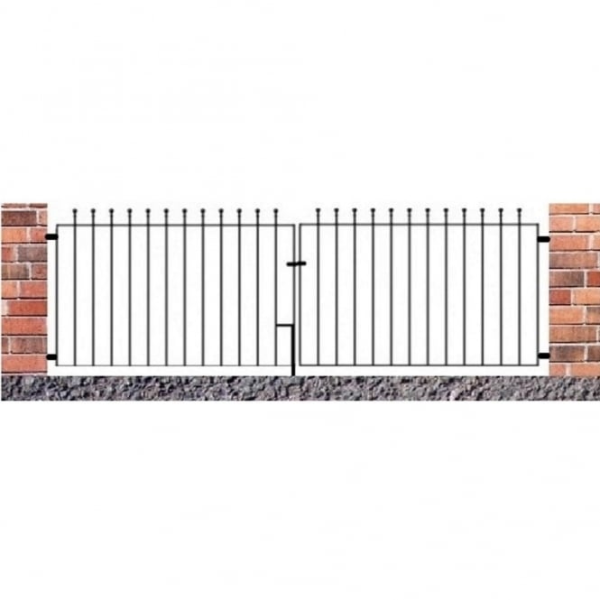 Burbage Manor Flat Top Double Gate - Made to Measure