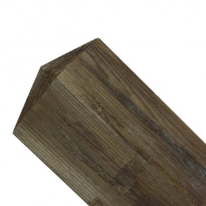 Burbage Pyramid Top Wooden Post 1.65m