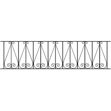 Regent Scroll Railing