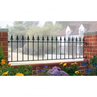 Saxon Spear Top Railings - Made to Measure
