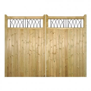 Windsor Tall Double Driveway Gate