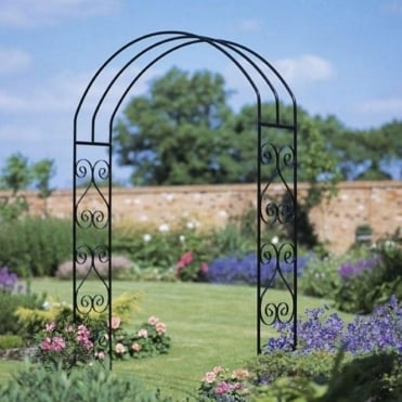 York Scroll Large Rose Arch