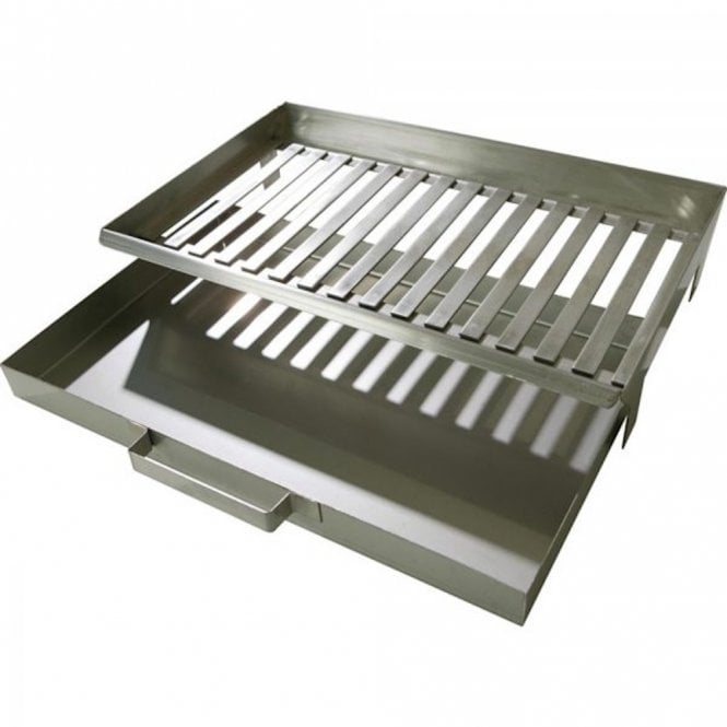 Buschbeck Stainless Steel Firegrate and Ash Pan