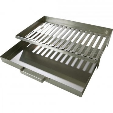 Stainless Steel Firegrate and Ash Pan