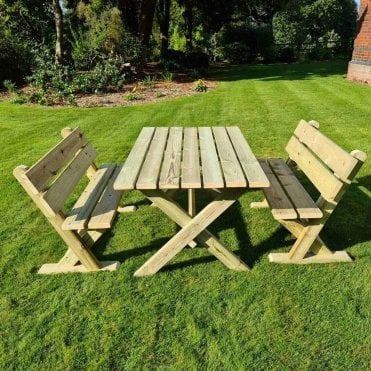 Ashcombe 4 Seat Table Set