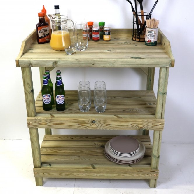 Churnet Valley BBQ Prep Table