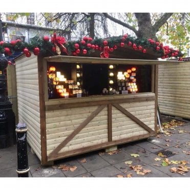 Christmas Market Chalet 10X8