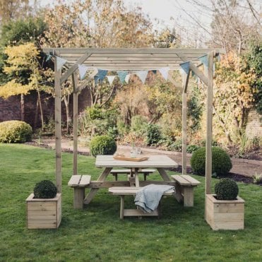 Contemporary Pergola 2.4m x 2.4m
