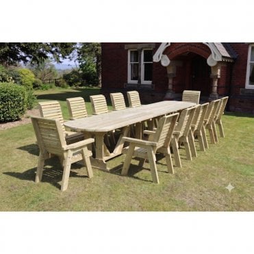 Ergo Large 12 Seater Table Set